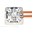 DIGITUS Netzwerkdose CAT 6A EA geschirmt 2xRJ45 weiß
