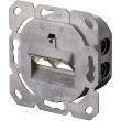 DIGITUS RJ45Dose Cat5e 2xRJ45 geschirmt Aufputz Signalweiß