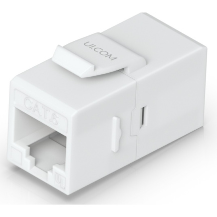 Ubiquiti Cat6 Keystone Coupler • 12er Pack • UACC-Keystone-Coupler-C6