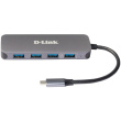 D-Link DUB-2340 USB-C auf 4-Port Hub 4x USB 4x 3.0