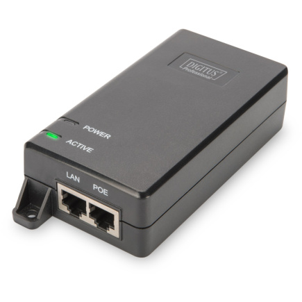 DIGITUS PoE+ Injector, 802.3at, 30 Watt
