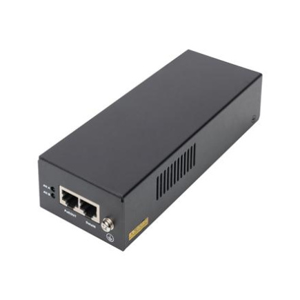 Digitus Gigabit Ethernet PoE++ Injector, 802.3bt, 85 W | DN-95109