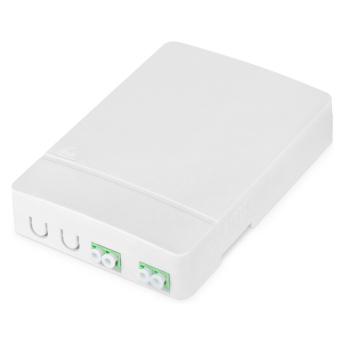 DIGITUS FTTH Gehäuse mit 2 x LC/APC DX Kupplung