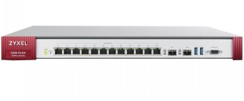 ZYXEL USG FLEX FIREWALL 12 GIGABIT USER-DEFINABLE PORTS, 2*SFP, 2* USB / 1 YR UTM BUNDLE