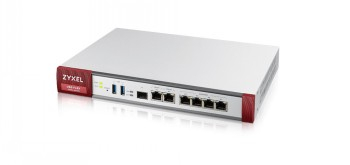 ZYXEL USG FLEX200, 10/100/1000, 2*WAN, 4*LAN/DMZ PORTS, 1*SFP, 2*USB (DEVICE ONLY)