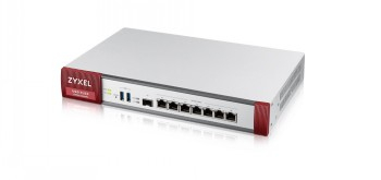 ZYXEL USG FLEX500, 7 GIGABIT USER-DEFINABLE PORTS, 1*SFP, 2* USB WITH 1 YR GOLD SECURITY PACK