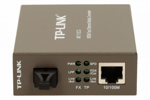 TP-LINK WDM Fast Ethernet Media Converter  MC112CS