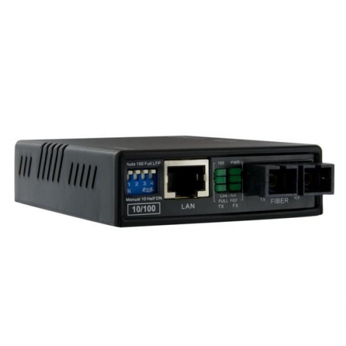 StarTech.com 10/100 Multi Mode Fiber Ethernet Media Converter SC 2 km