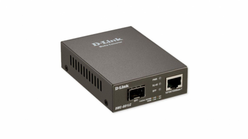 D-Link | 1000BaseT to SFP Standalone Media Converter | DMC-G01LC | Gigabit SFP port | 10/100/1000 Mbps port