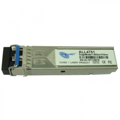 ALLNET Switch Modul ALL4751 SFP(Mini-GBIC), 1000Mbit, LX/LC, 10Km SINGLE-MODE