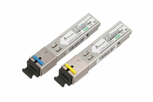 Extralink SFP WDM Module SFP 1.25G 1,25Gbps, 1310/1550nm, single mode, 20km, SC, DOM, pair