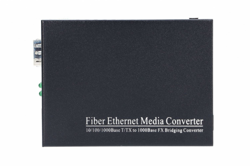 Extralink SEDIR FIBER ETHERNET MEDIA CONVERTER 1X SFP 1GB 1X RJ45 1GB - MC220 - Converter - Glasfaser (LWL) network media converter Internal 1000 Mbit/s 1 nm Black