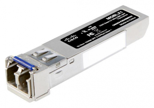 Cisco MGBLX1 SFP Transceiver | Gigabit Ethernet (GbE) 1000BASE-LX Mini-GBIC (MGBLX1)