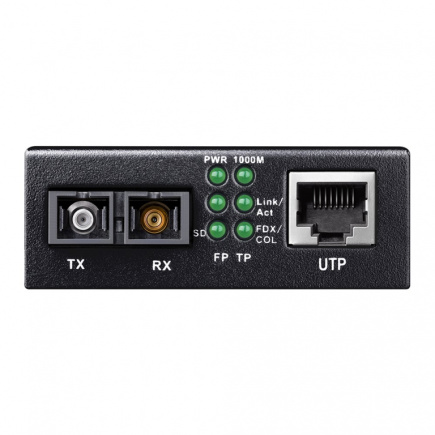 Cudy MC100GSB-60A network media converter 1000 Mbit/s Multi-mode, Single-mode Black