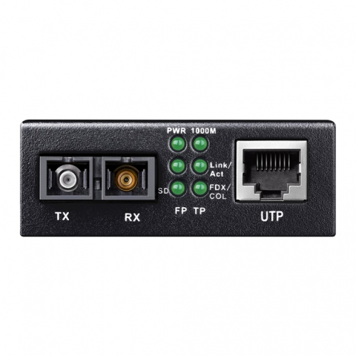 Cudy MC100GSB-60B network media converter 1000 Mbit/s Multi-mode, Single-mode Black
