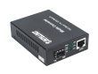Intellinet 10GBase-T to 10GBase-R Media Converter, 1 x 10 GB SFP+ Slot, 1 x 10GB RJ45 Port