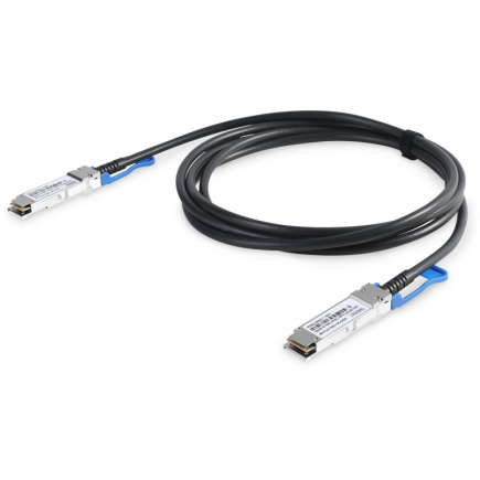Kabel QSFP28 100G DAC 3.0m schwarz AWG 26