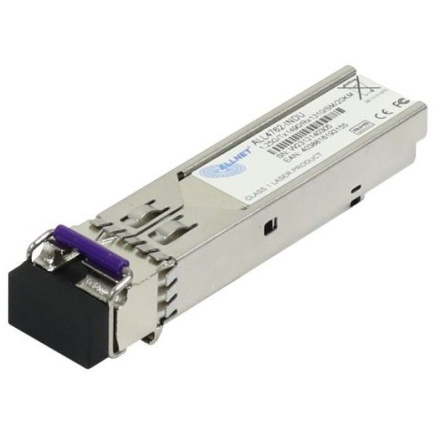ALLNET Switch Modul ALL4762-INDU SFP(Mini-GBIC), 1000Mbit, WDM(Bidi)/LC, Tx1490nm/Rx1310nm, 9u, 20Km, Industrial -40/+85 Grad,