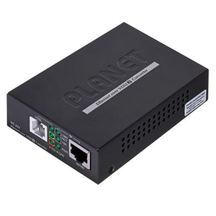 Planet VC-231G bridge/repeater 1000 Mbit/s Network bridge Черный