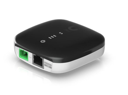 Ubi WaveFiber ONU A GPON optical network unit with a 2.5 GbE port that delivers 1.2 Gbps uplink / 2.5 Gbps downlink speeds at distances up to 20 km