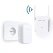 Mercusys | AV1000 Gigabit Powerline Wi-Fi Kit | MP510 KIT | 1000 Mbit/s | Ethernet LAN (RJ-45) ports 1 | 802.11n
