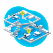 FRITZ!Powerline 1260E WLAN Set 1200 Mbit/s Ethernet LAN Wi-Fi Белый
