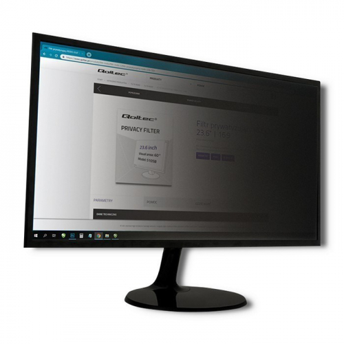 Qoltec 51069 display privacy filters 33.8 cm (13.3