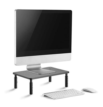 Gembird MS-TABLE-01 monitor mount / stand Black Desk