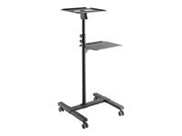 LOGILINK BP0069 LOGILINK - Steel adjustable projector/ laptop trolley