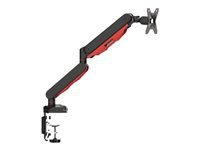 IIYAMA DSG3001C-R1 Gaming desk mount for single monitor with height adjustable VESA 75x75 or 100x100mm USB ports