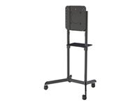 NEOMOUNTS TV/Monitor public Mobile Floorstand 37-70inch max 70kg Height 137cm Tilt Rotate VESA up to 600x400 black