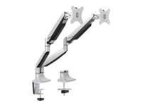 LOGILINK BP0043 LOGILINK - Dual alumium monitor desk mount,13-27, max. 9 kg