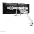 Neomounts Full Motion Tischhalterung für zwei Flachbildschirme 17-32'' 7KG 2x 8KG White