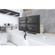 Neomounts FPMA-D550D4BLACK bewegliche Tischhalterung für 4 Bildschirme 13