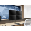 Neomounts FPMA-D550D4BLACK bewegliche Tischhalterung für 4 Bildschirme 13