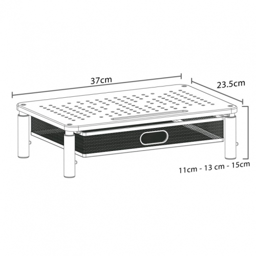 Podstawka pod monitor / laptop Maclean, 13-32