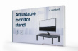 Gembird Adjustable monitor stand (rectangle)