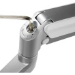 LogiLink BP0090 Tischhalterung 17'-32' 21KG 3 Monitore Silver
