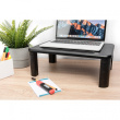 Monitorerhöhung Digitus höhenverstellbar Black