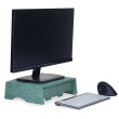 BakkerElkhuizen Q-riser 90 Circular Monitorständer grün