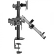 Monitorhalter mit Notebookhalterung (17-32
