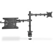 Monitorhalter mit Notebookhalterung (17-32