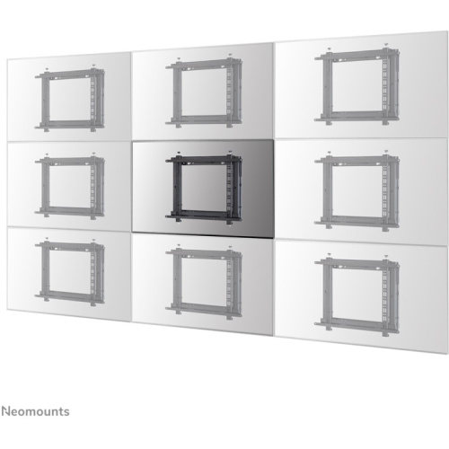Neomounts WL95-800BL1 Push-to-Pop-Out Videowall-Wandhalterung für 42-70