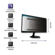 Qoltec Privacy filter 24 16:10 black