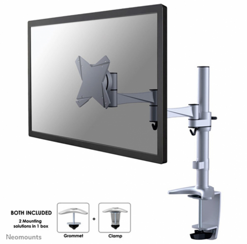 Neomounts FPMA-D1330SILVER Monitor arm 10-30