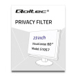 Qoltec 51057 display privacy filters 58.4 cm (23