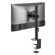 Maclean LCD monitor desk mount, VESA 75x75 and 100x100, 17-32