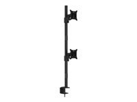 MULTIBRACKETS VESA Deskmount Officeline Dual Vertical Black 15-30inch