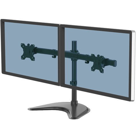 Fellowes Seasa Monitorarm doppelt freistehend