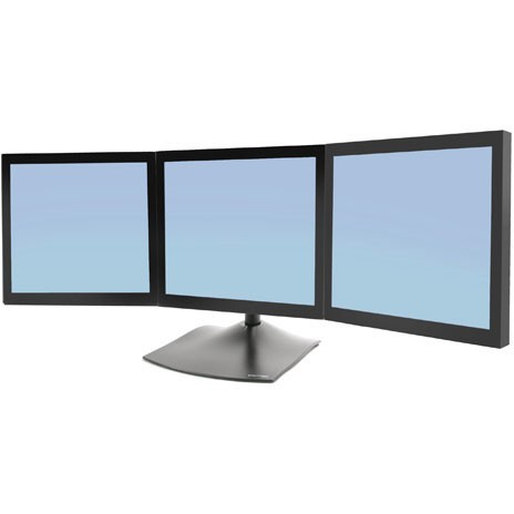 Ergotron DS Series DS100 Triple Monitor Desk Stand